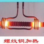 Double screw steel high-frequency heating